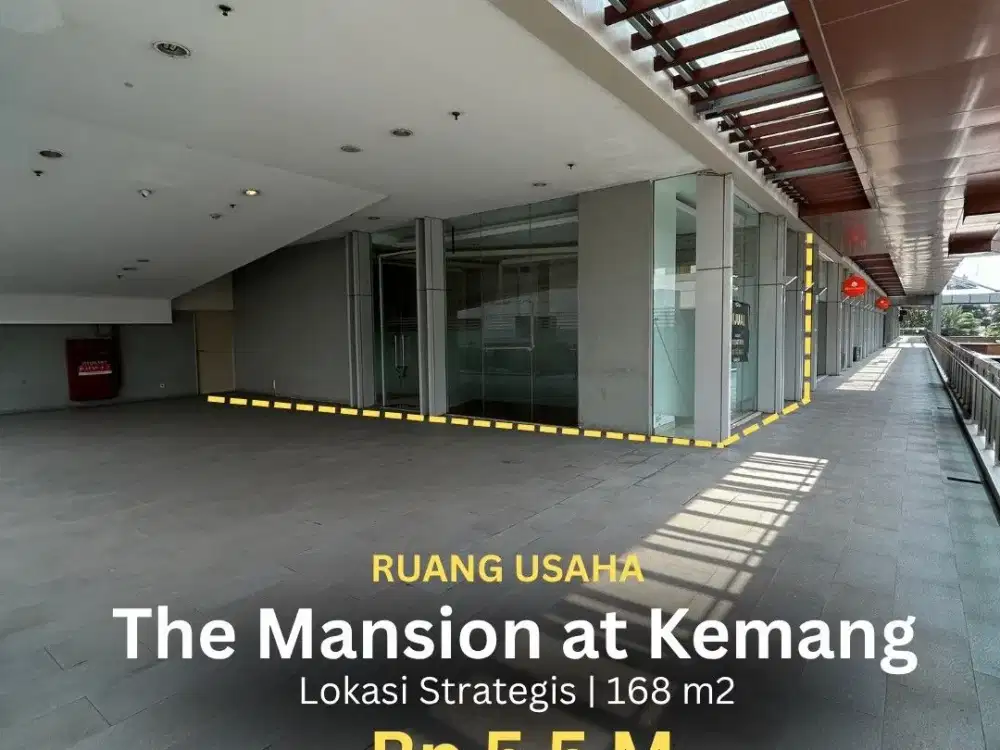 Dijual kios di The Mansion Kemang berlokasi strategis - Jakarta Selatan!