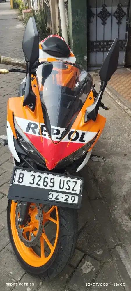 jual santai honda cbr repsol full ori