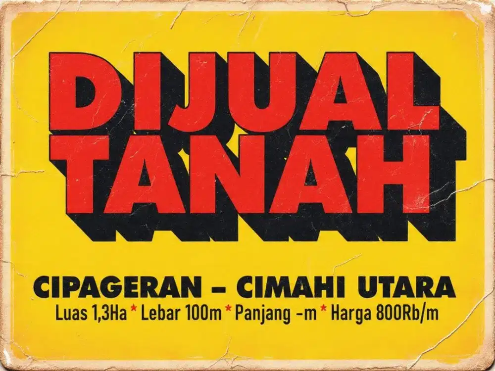 JUAL TANAH MURAH DI, CIPAGERAN, CIMAHI UTARA, PAKU HAJI, BANDUNG BARAT, CIMAHI.