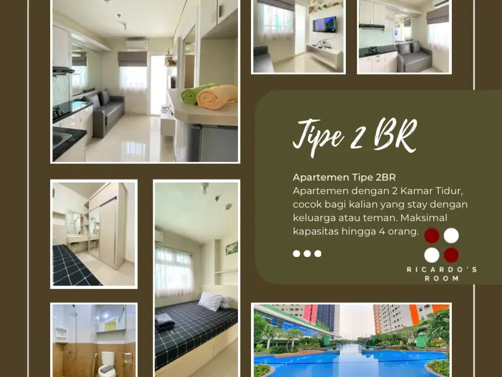 Sewa Transit Harian Apartemen Green Pramuka City By Ricardo