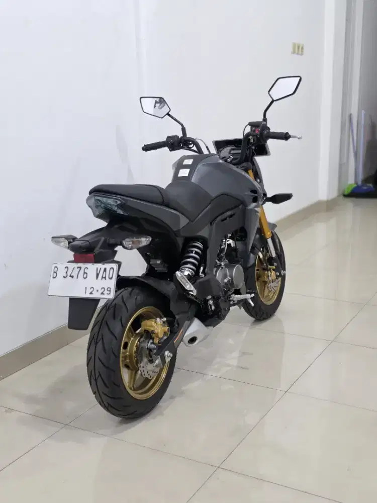 Kawasaki Z125 tahun 2024 Muluss Pakai