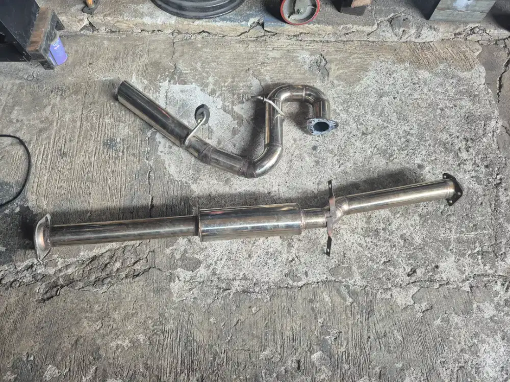 Knalpot full system racing Pajero Old exeed Dakar