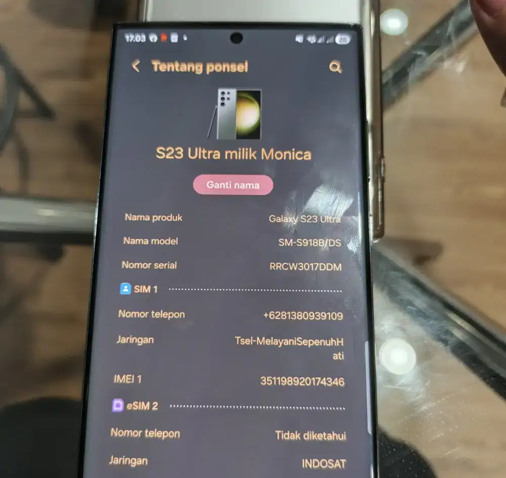 Samsung s23 ultra 12 / 256 resmi sein