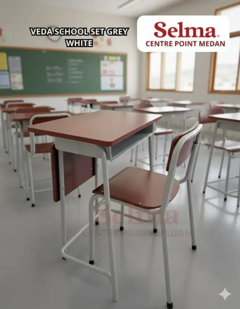 Meja belajar Seat Veda
