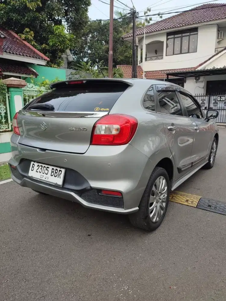 Suzuki New Baleno 1.4 at metic th 2018 Abu2 metalik nopol Ganjil