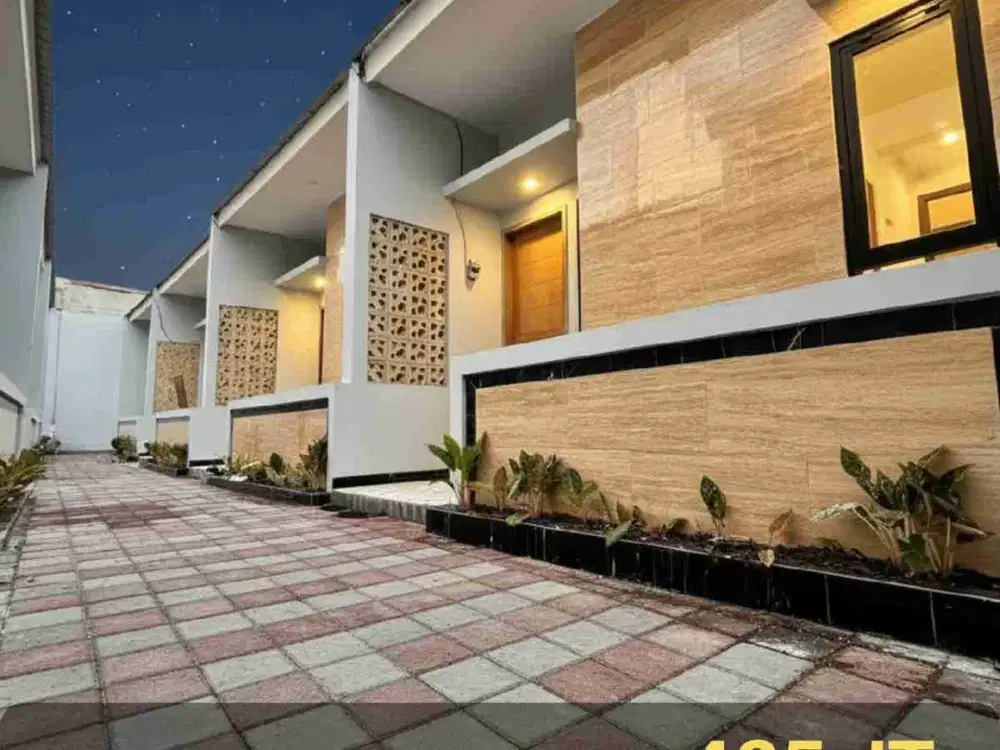 Rumah Cantik Minimalis Harga Ekonomis Nempel area Komersil Jaksel