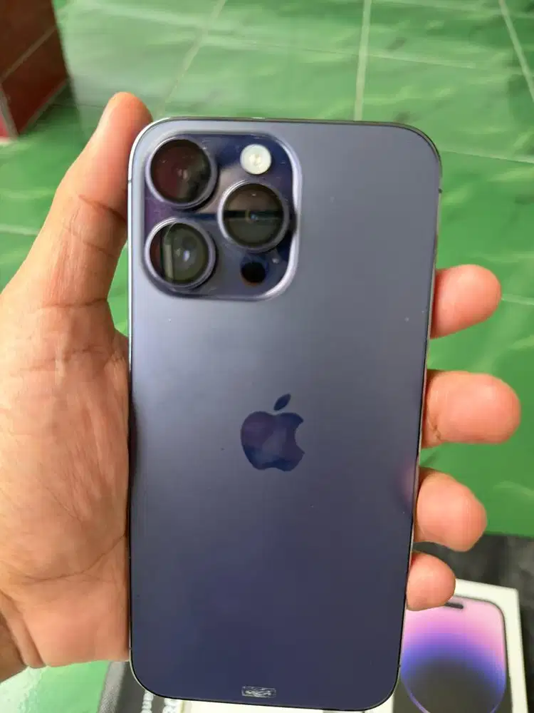 Iphone 14 promax 128 purple blue