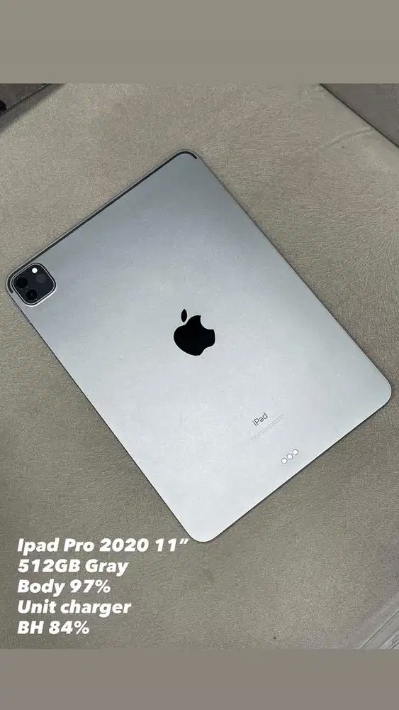 iPad Pro 11” 2020 Gen 2 512GB Gray wifi only