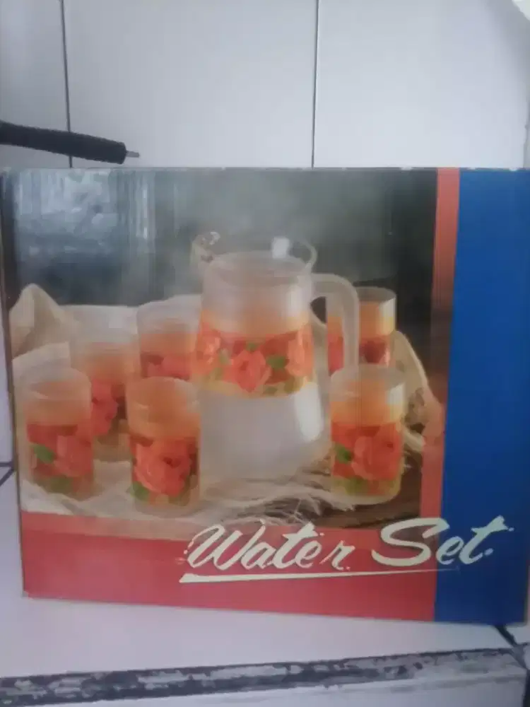 Teko dan gelas bagus cantik antik awet