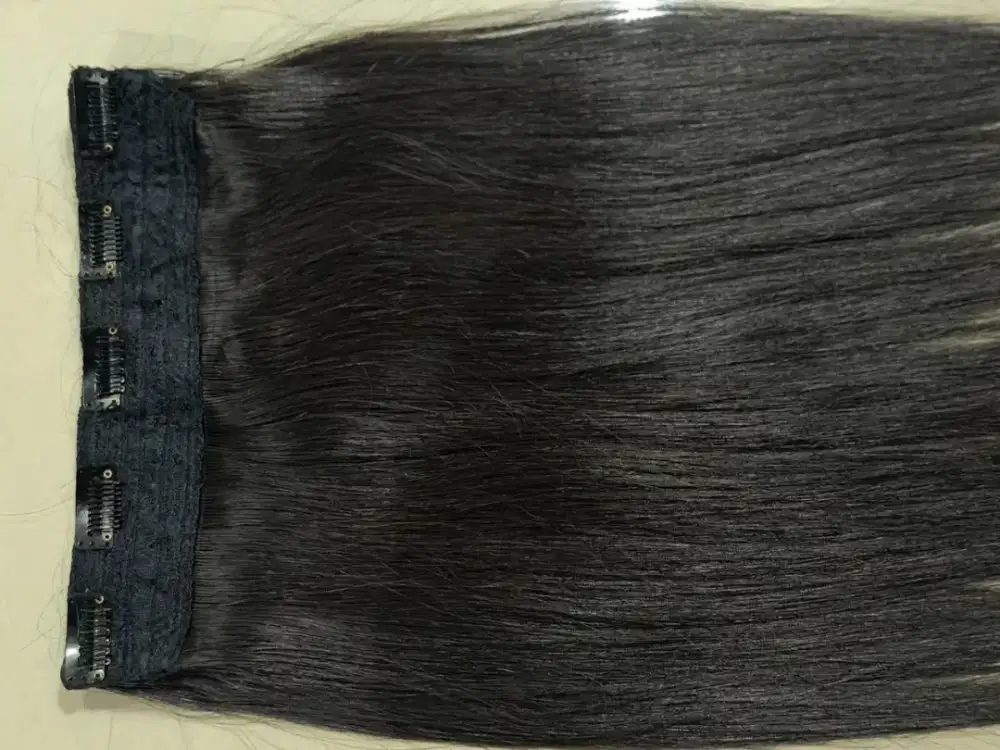 HAIR CLIP 100% RAMBUT ASLI