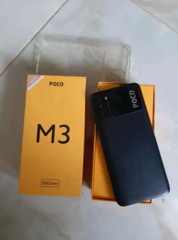 POCO M3 6/128 LENGKAP