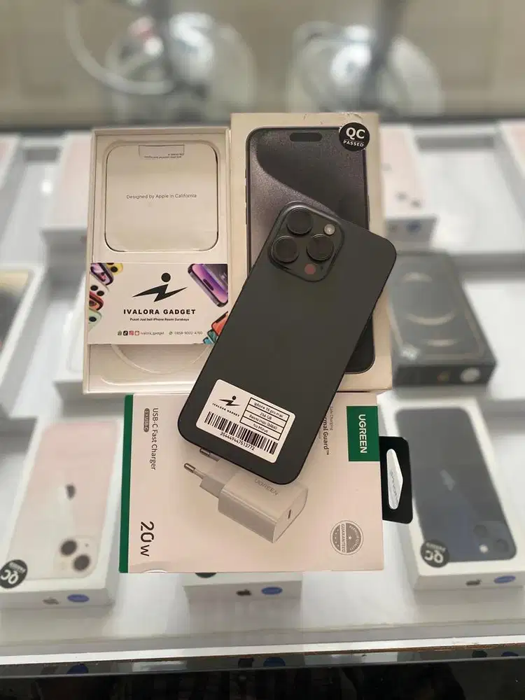 iPhone 15 Pro Max 256GB Blibli Black