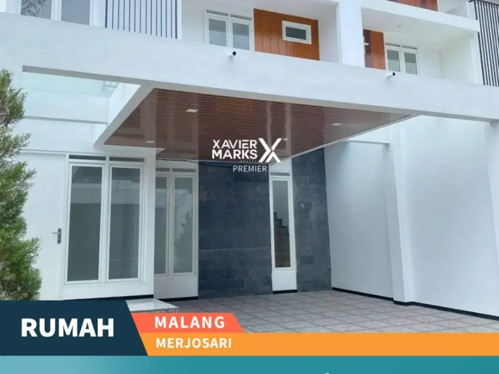 Rumah Modern 2 Lantai Baru Gress Di Merjosari Lowokwaru Malang