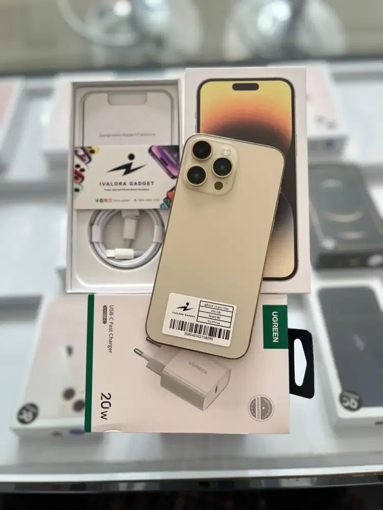 iPhone 14 Pro Max 256GB Beacukai Gold