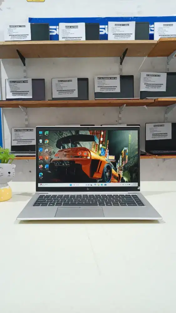 Laptop bekas HP ELITEBOOK 845 G7 AMD Ryzen 5 Pro 4650U
 RAM 16 GB