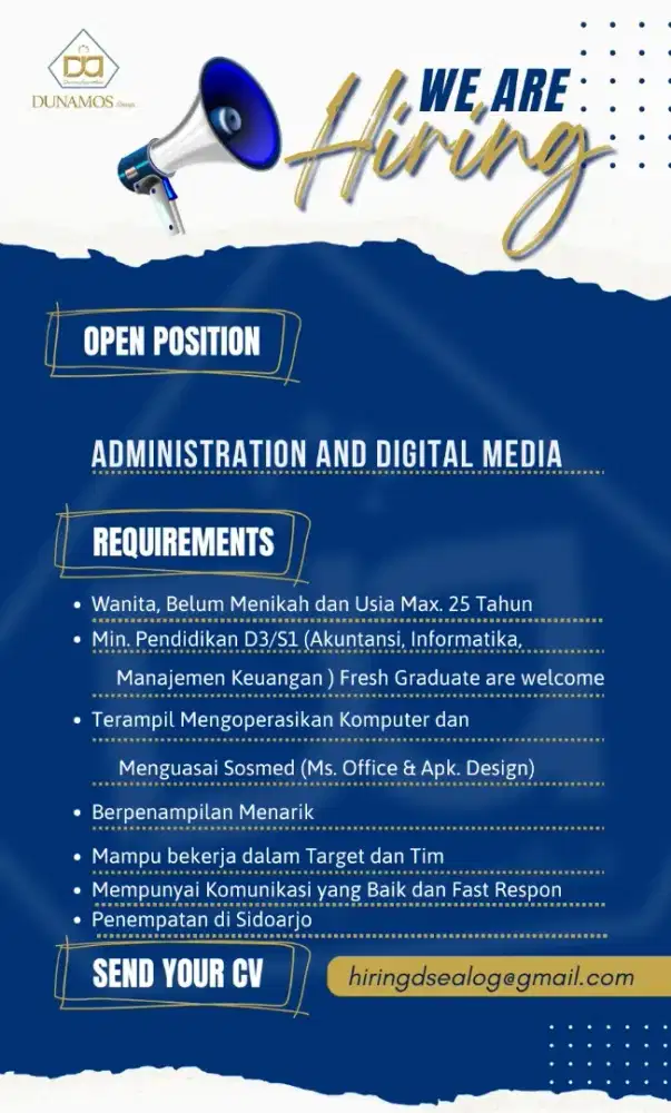 Administrasi dan Digital Media ATAU Krani Depo