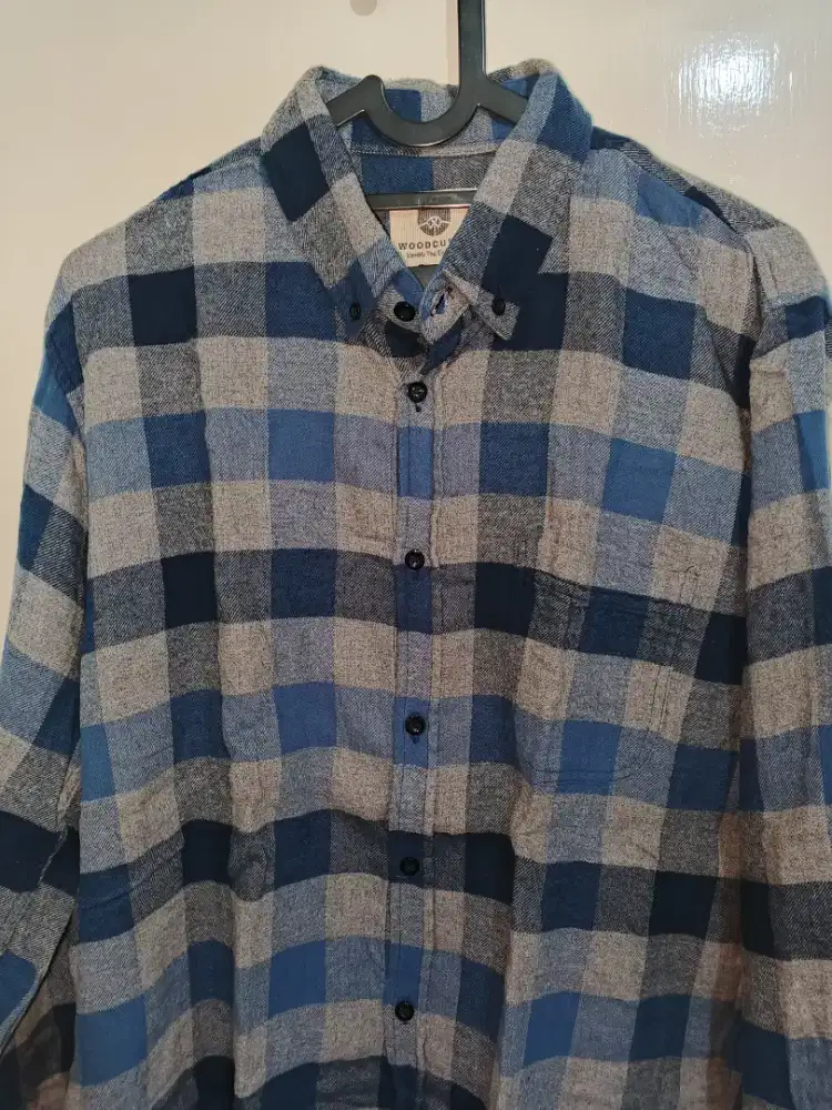 WOODCUTTER - SIZE L - KEMEJA FLANNEL PREMIUM