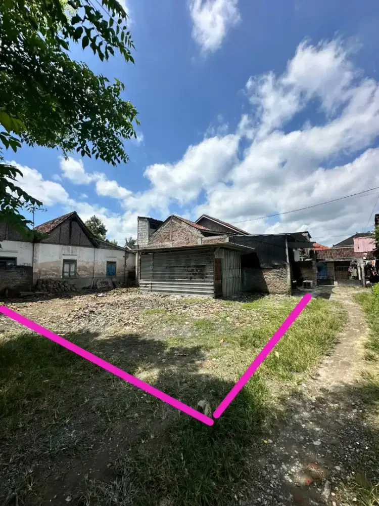 Dijual tanah pekarangan tanpa perantara strategis tengah kota