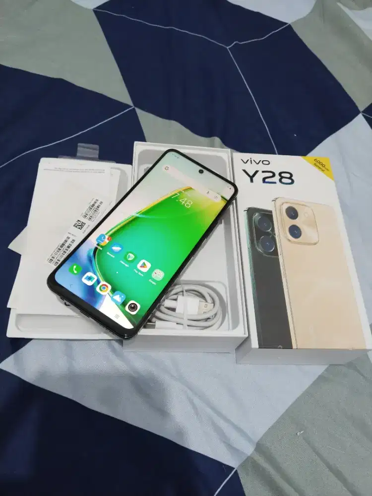 Vivo y28 6+6/128 Fullset ORI no minus