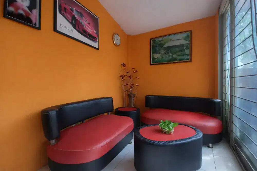 Sofa set | Kursi Tamu Minimalis 2 Kursi + Meja | Murah