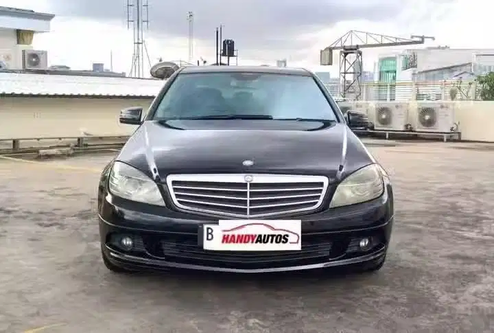 Mercedes Benz C200K Tahun 2009 Automatic Hitam Metalik