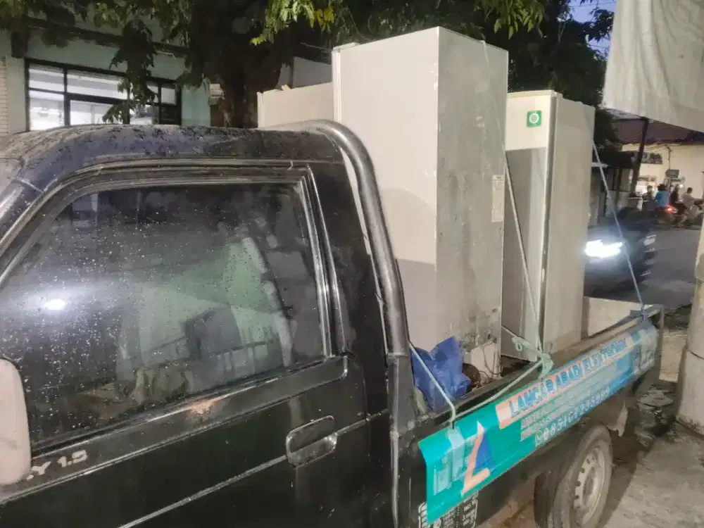 Dicari kulkas showcase freser rusak normal siap ambil