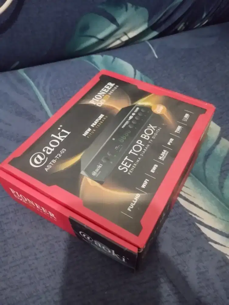 SET TOP BOX T2 MERK AOKI