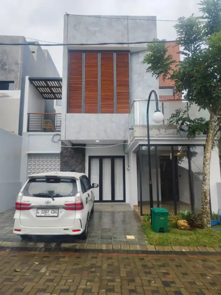 Private Pool‼️Villa Cantik Full Furnished Metro Batu