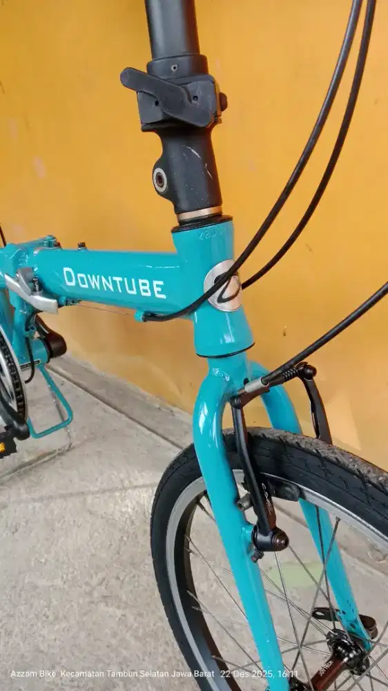 Sepeda lipat DOWNTUBE Nova 20 Mulus