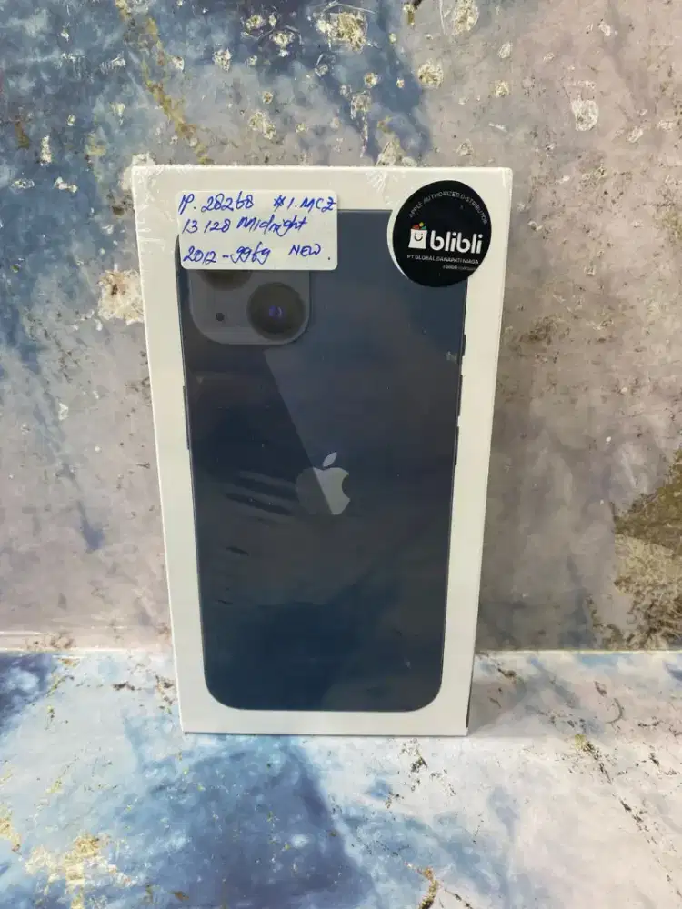 Iphone 13 128Gb Midnight New (Resmi)