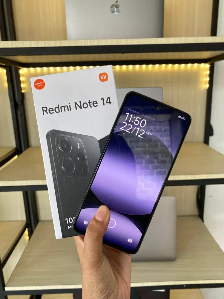 ️ Redmi Note 14 8GB/256GB – Fullset Siap Pakai