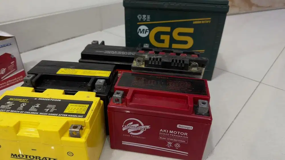 Jual Aki bekas motor mobil