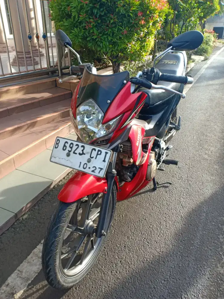 Satria Fu 2009 lengkap motor terwat siap pakai