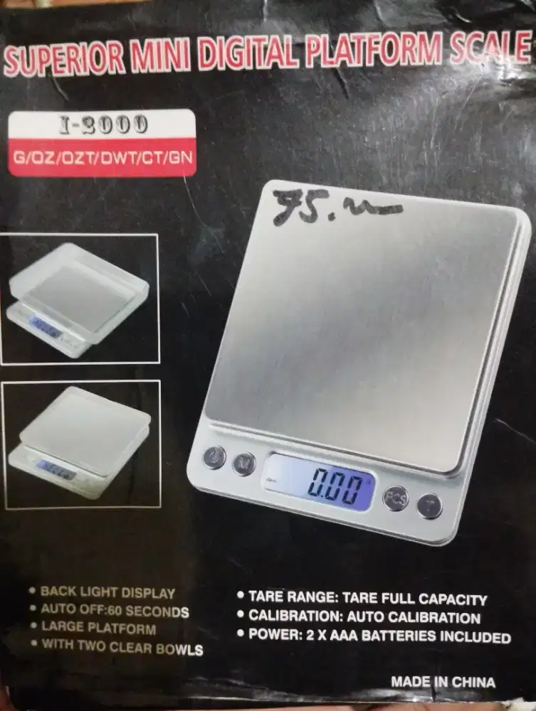 Superior Mini Digital Platform Scale