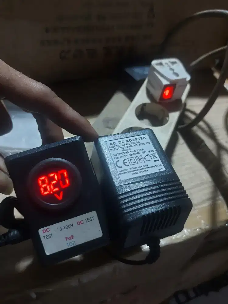 Charger Adaptor Mobilan & Motoran Aki Anak 6V 800ma AC DC Adapter