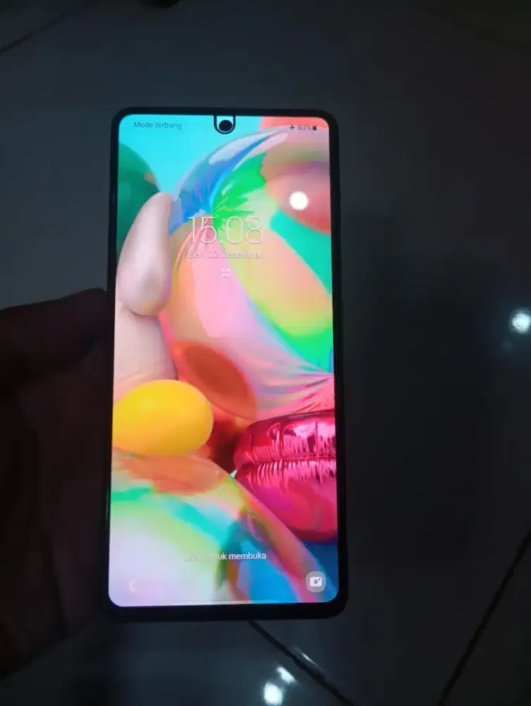 SAMSUNG A71 NFC RAM 8+8/128.. MULUS LIKE NEW NO MINUS