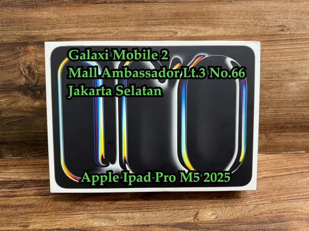 Apple Ipad Pro M5 2025 13 inch Wifi 256GB BsCash Kredit Tukar tambah