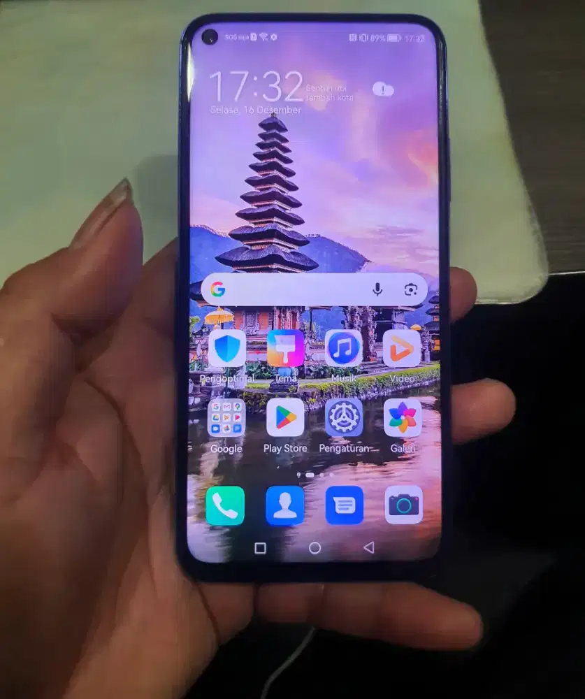 Huawei 5T 8/128 gb Nfc ok Face id ok lcd bercak mulus banget