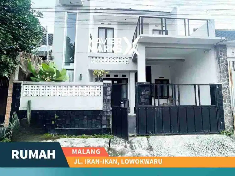 Dijual Rumah Minimalis Modern 5 KT di Jalan Ikan-Ikan, Blimbing Malang