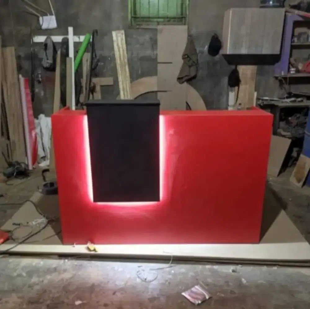 Meja Kasir / Meja Counter Minimalis Modern Custom – PUTRA FURNITUR