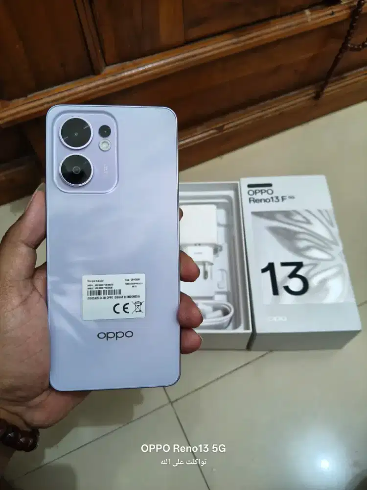 Oppo reno 13f 5g ram 12/256 fulset original