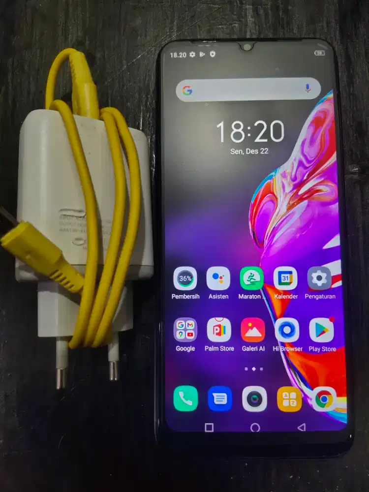 Infinix Hot 10s, Ram 6/128 (Hp Fungsi Normal, Orian, Bs Deck) Hrg Nego