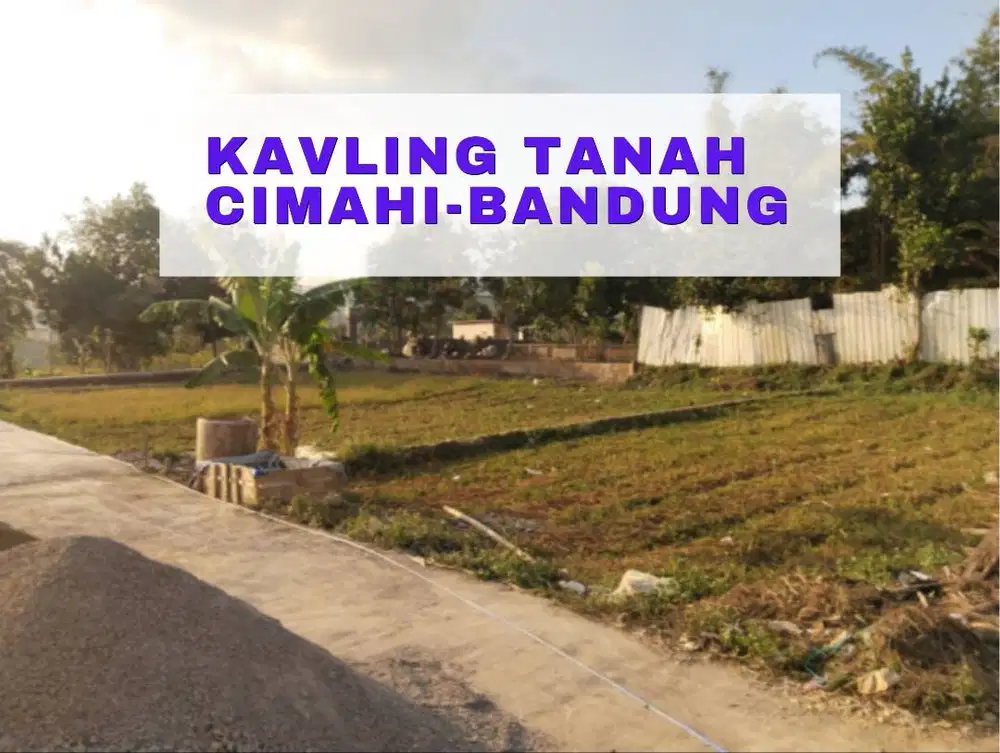 DI JUAL - KAVLING SIAP BANGUN – SHM CIMAHI - BANDUNG