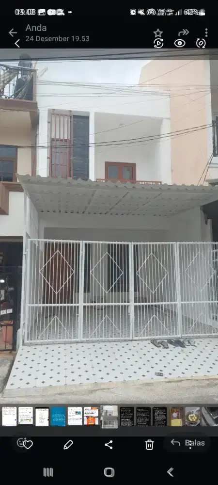 Disewakan rumah di citra garden 1