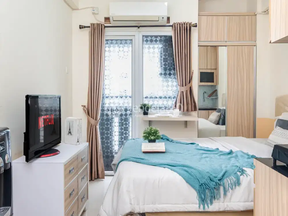 Disewakan Apartemen Green Pramuka City tipe Studio Full Furnished