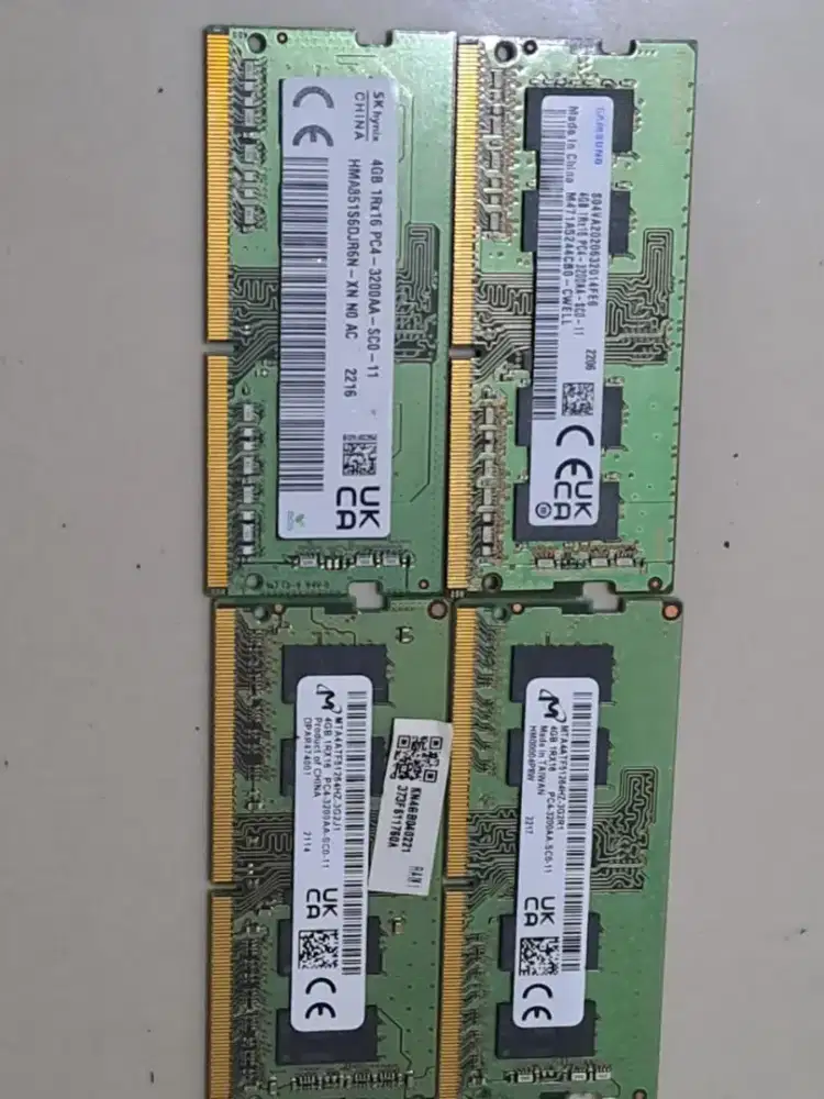 Ram laptop 4gb ddr4 pc3200 cabutan normal