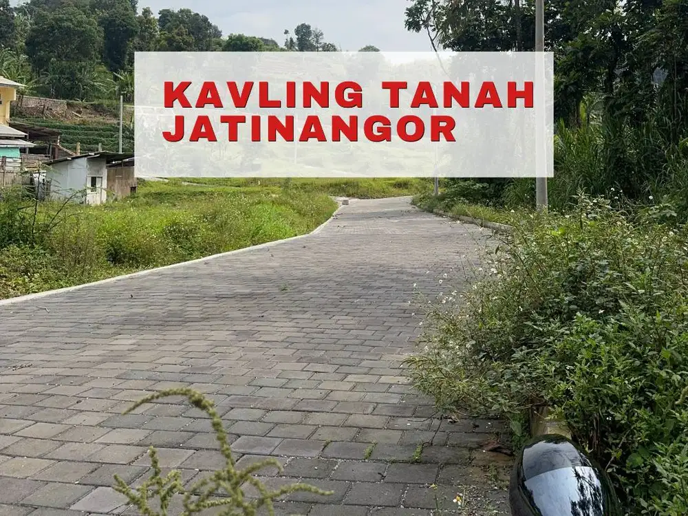 DIJUAL KAVLING TANAH KOST - JATINANGOR SHM