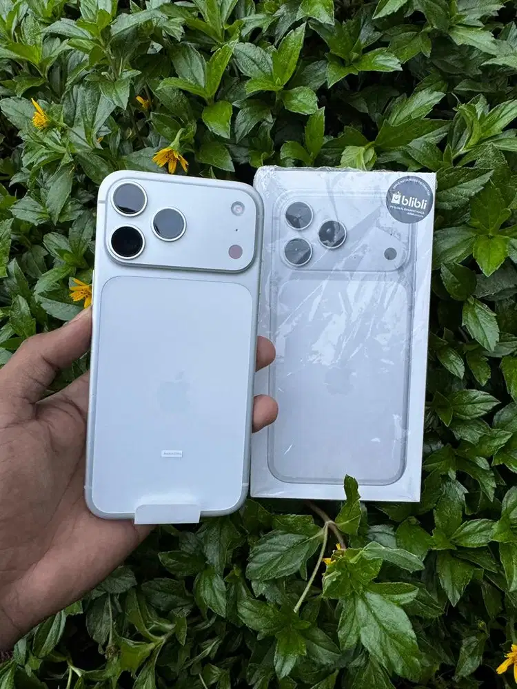 IPHONE 17 PROMAX 256 IBOX RESMI BNIB SILVER