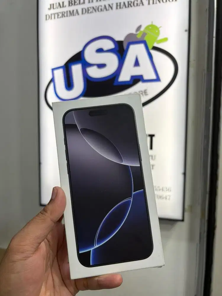 Iphone 16 promax 512 new garansi resmi ibox