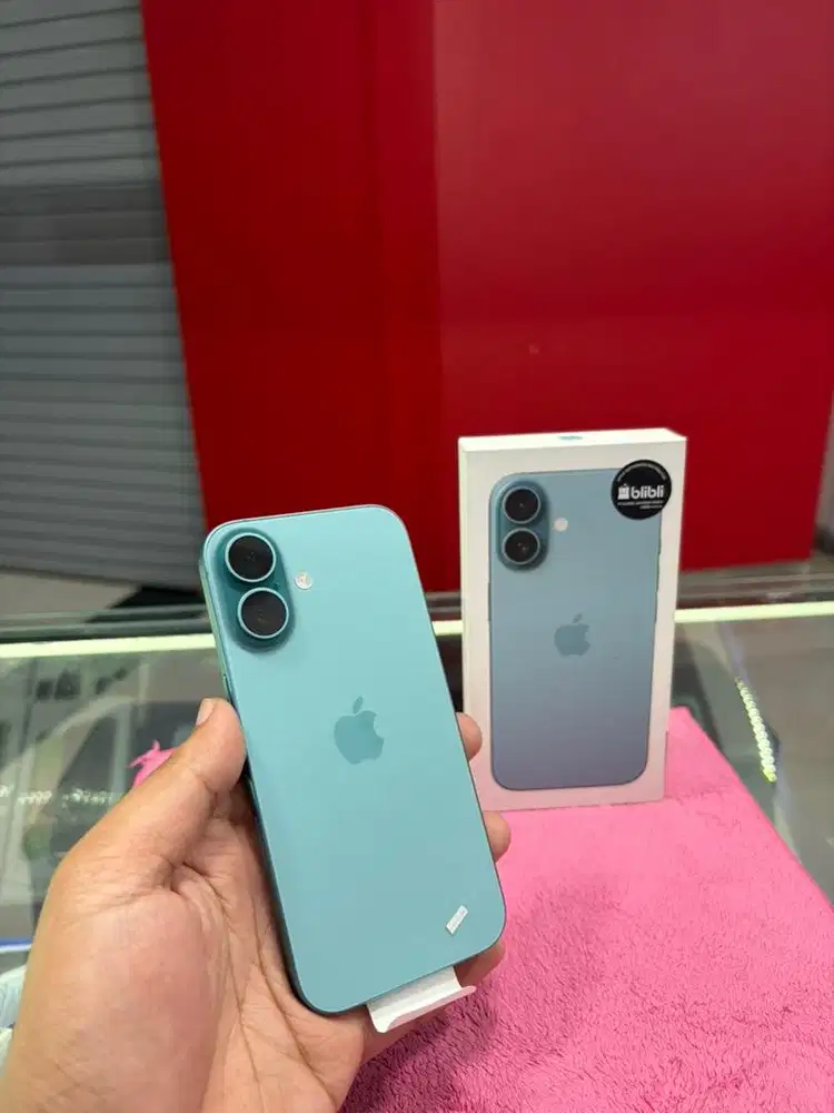 Iphone 16 128gb resmi ibox garansi sampe oktober 2026 bh 100%